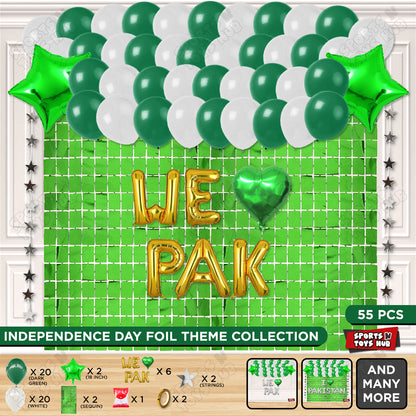 We ♡ Pak Foil Letters Theme Collection