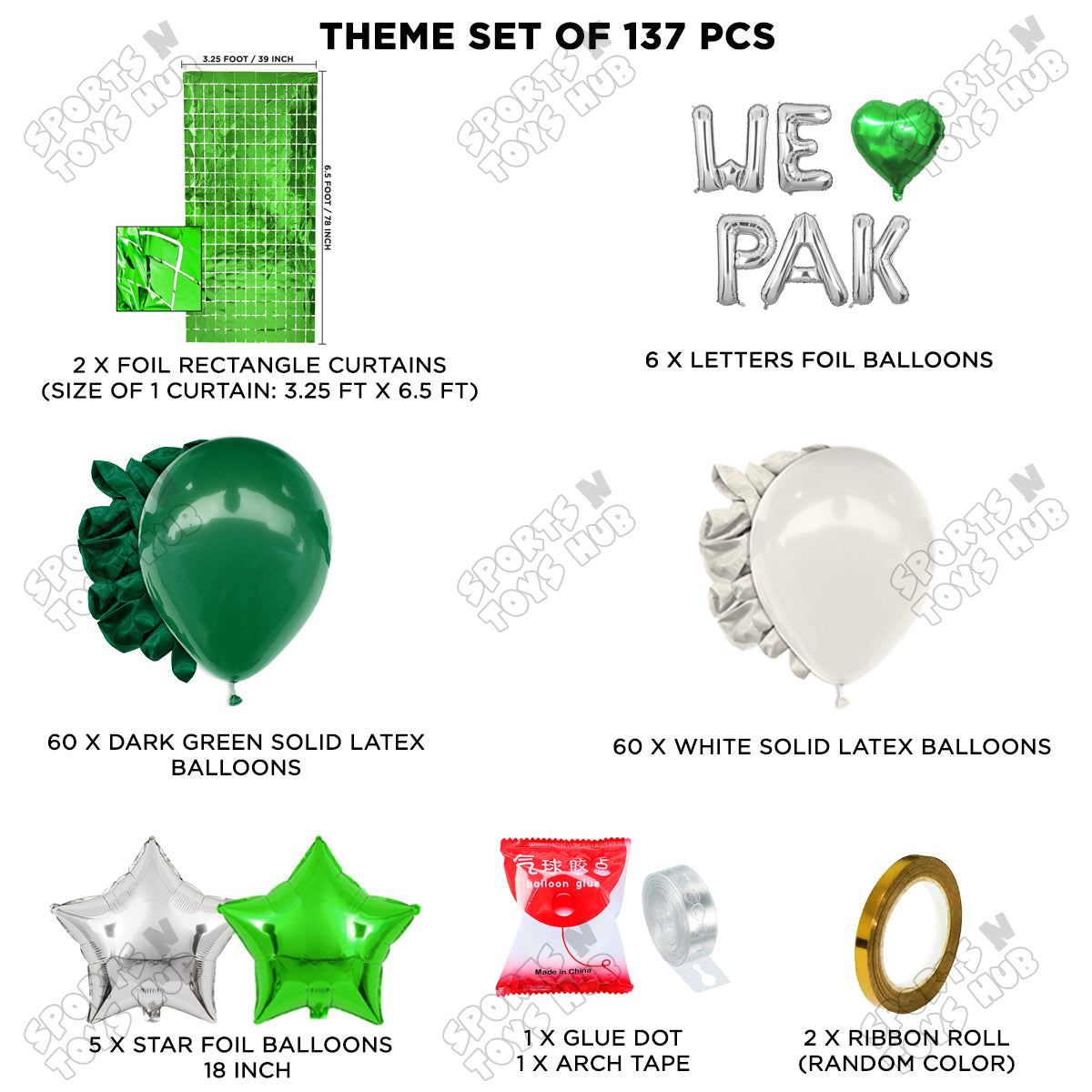 We ♡ Pak Foil Letters Theme Collection