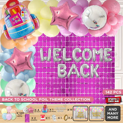 Welcome Back Foil Letters Theme Collection