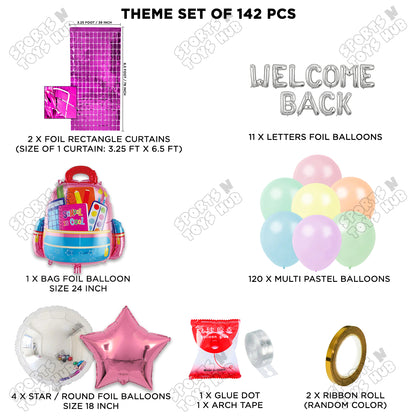 Welcome Back Foil Letters Theme Collection