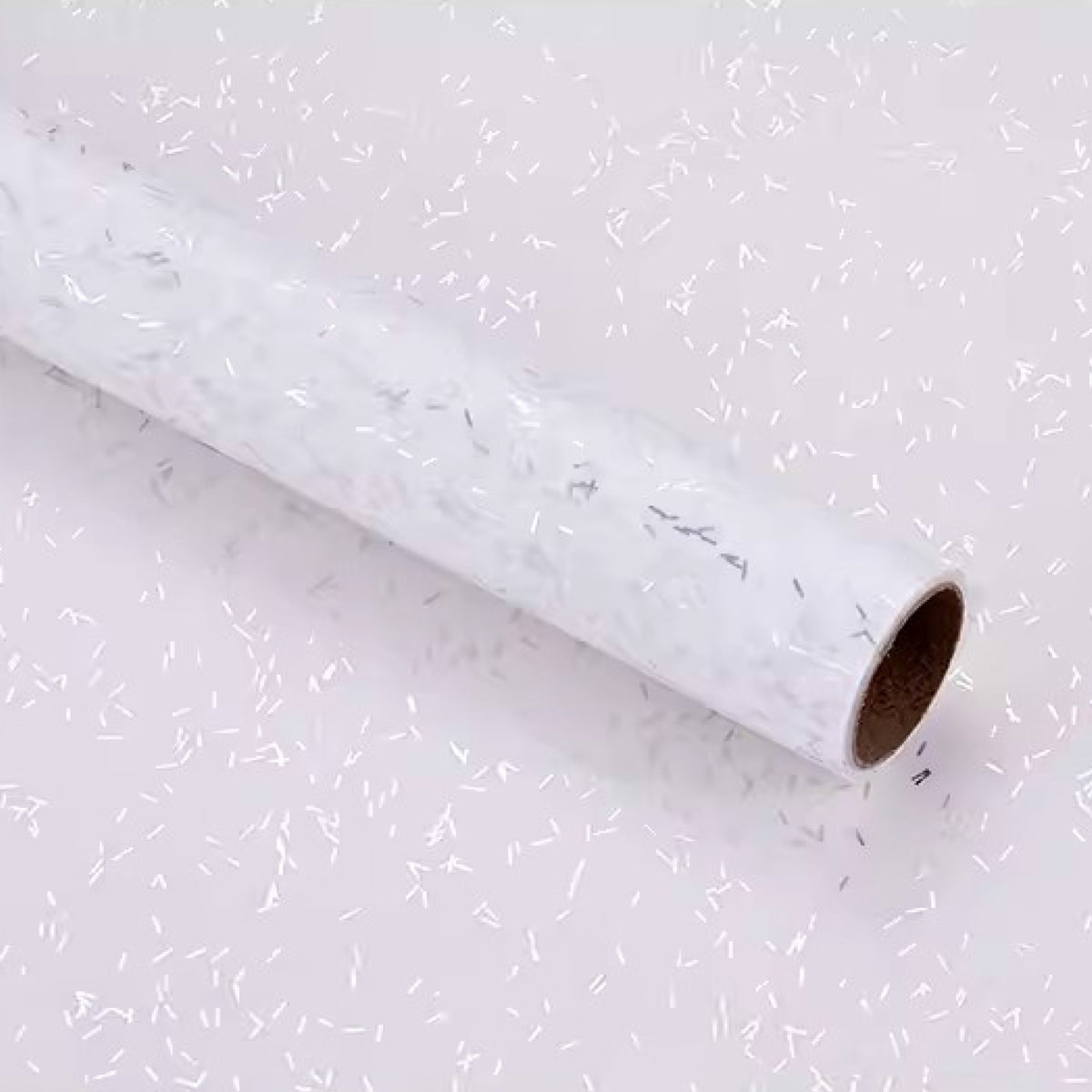Silver Metallic Sprinkle Wrapping Paper Sheet – Mix Color 20 Sheet Pack