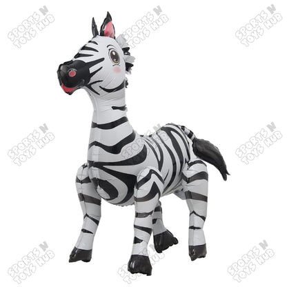 4D Zebra Foil Balloon 75x58 CM