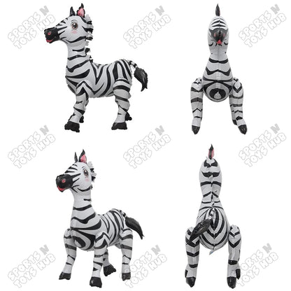 4D Zebra Foil Balloon 75x58 CM