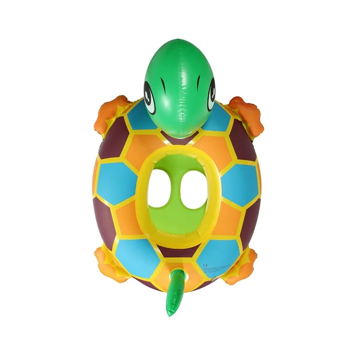 Cartoon Character Turtle Shape Float Swimming Ring Tube