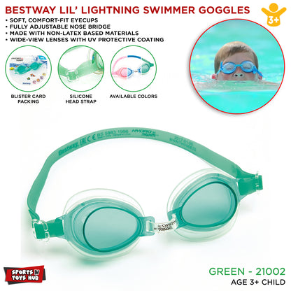 Bestway Swimming Goggles High Style Hydro Splash Swimming Kids Goggles - 21002