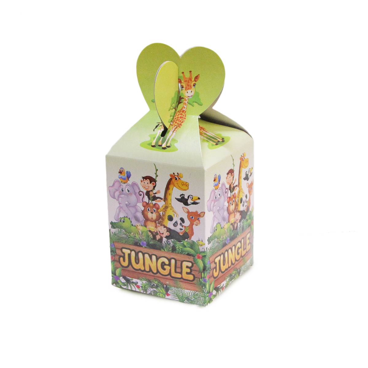 Cartoon Characters Jungle Theme Goodies Box