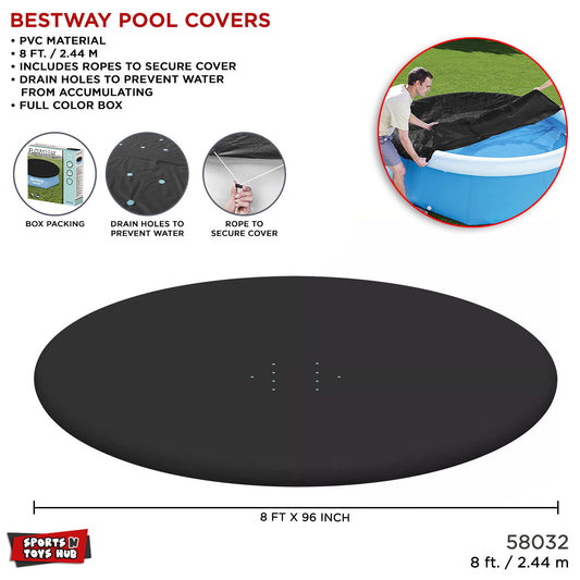 Bestway 8FT Pool Cover - 58032