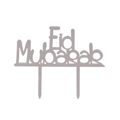Eid Mubarak Imported Acrylic Cake Topper