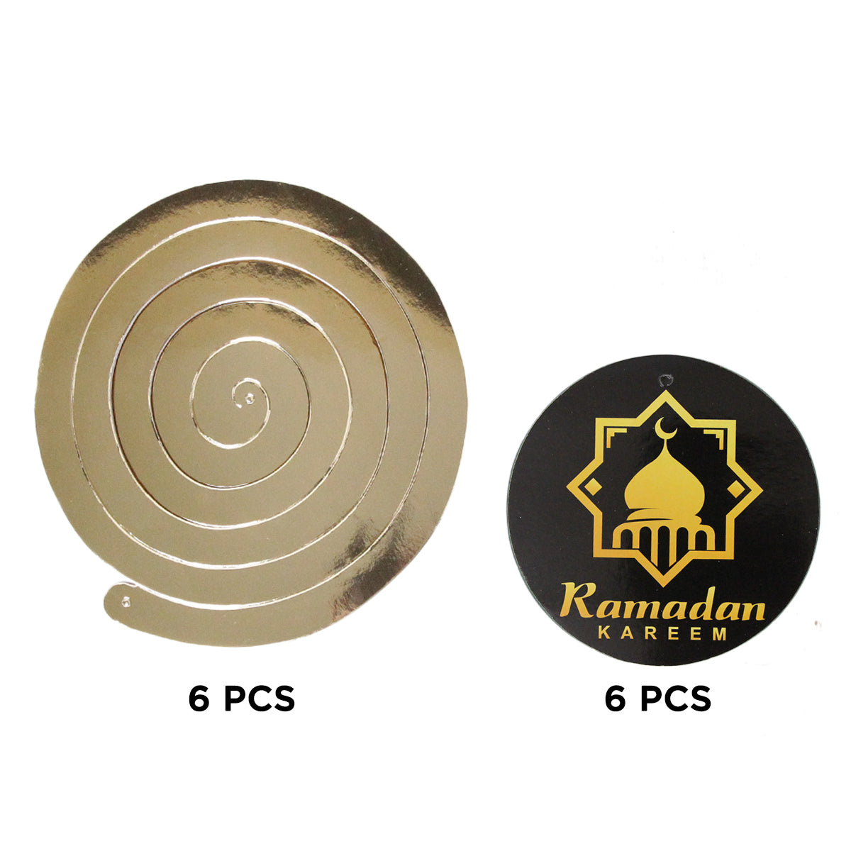 Ramadan Kareem Printed Mosque Hanging Swirl