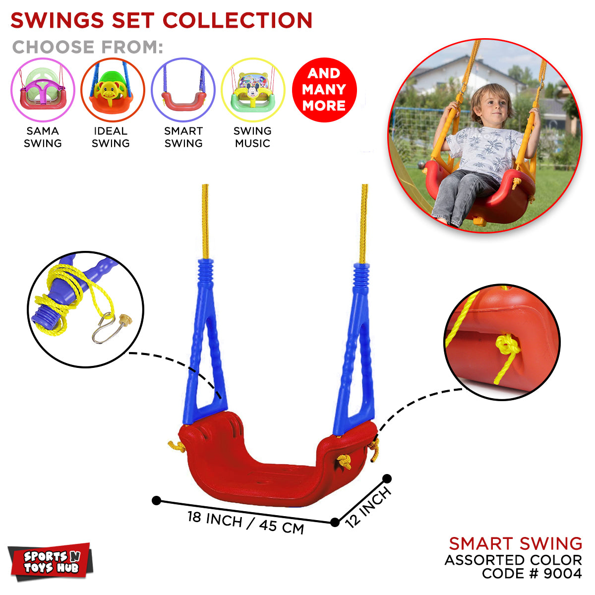 Baby Smart 3 IN 1 Swing Chair Set
