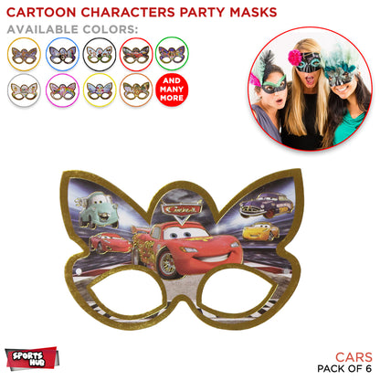 Cars Cartoons Characters Mask