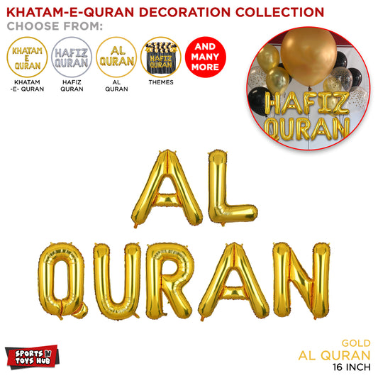 Al Quran Foil Letter Collection