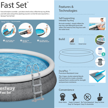 Bestway Fast Set Pools with Filter - 57372