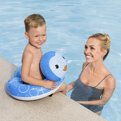 Bestway Cartoon Character Penguin Shape Swimming Ring Tube