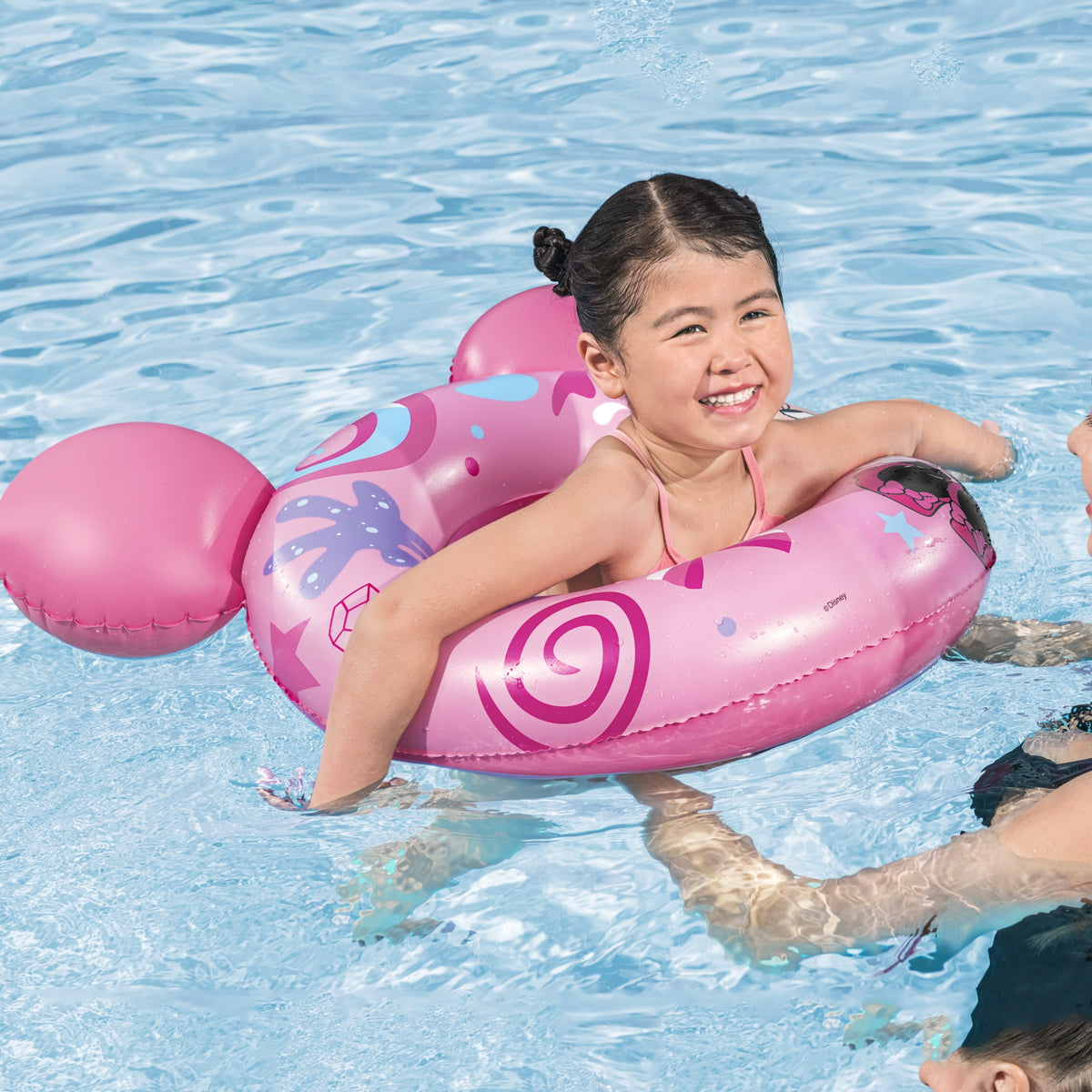 Bestway Cartoon Character Micky Mouse Family Shape Swimming Ring Tube