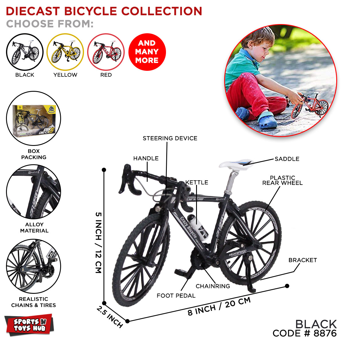 Diecast Bicycle Collection