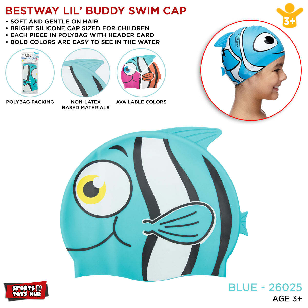 Bestway Silicone Cap Collection - 26025