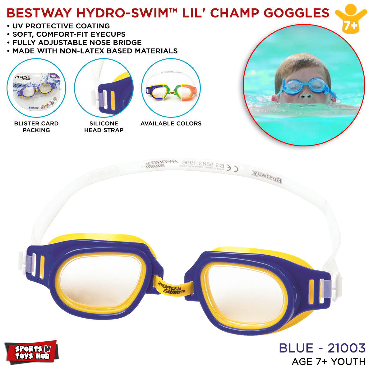 Bestway Swim Goggles Collection - 21003