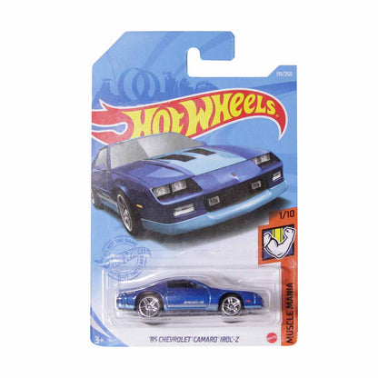 Hot Wheels Diecast 85 Chevrolet Camaro Iroc-Z, Muscle Mania (2021) Series Model Toy Cars