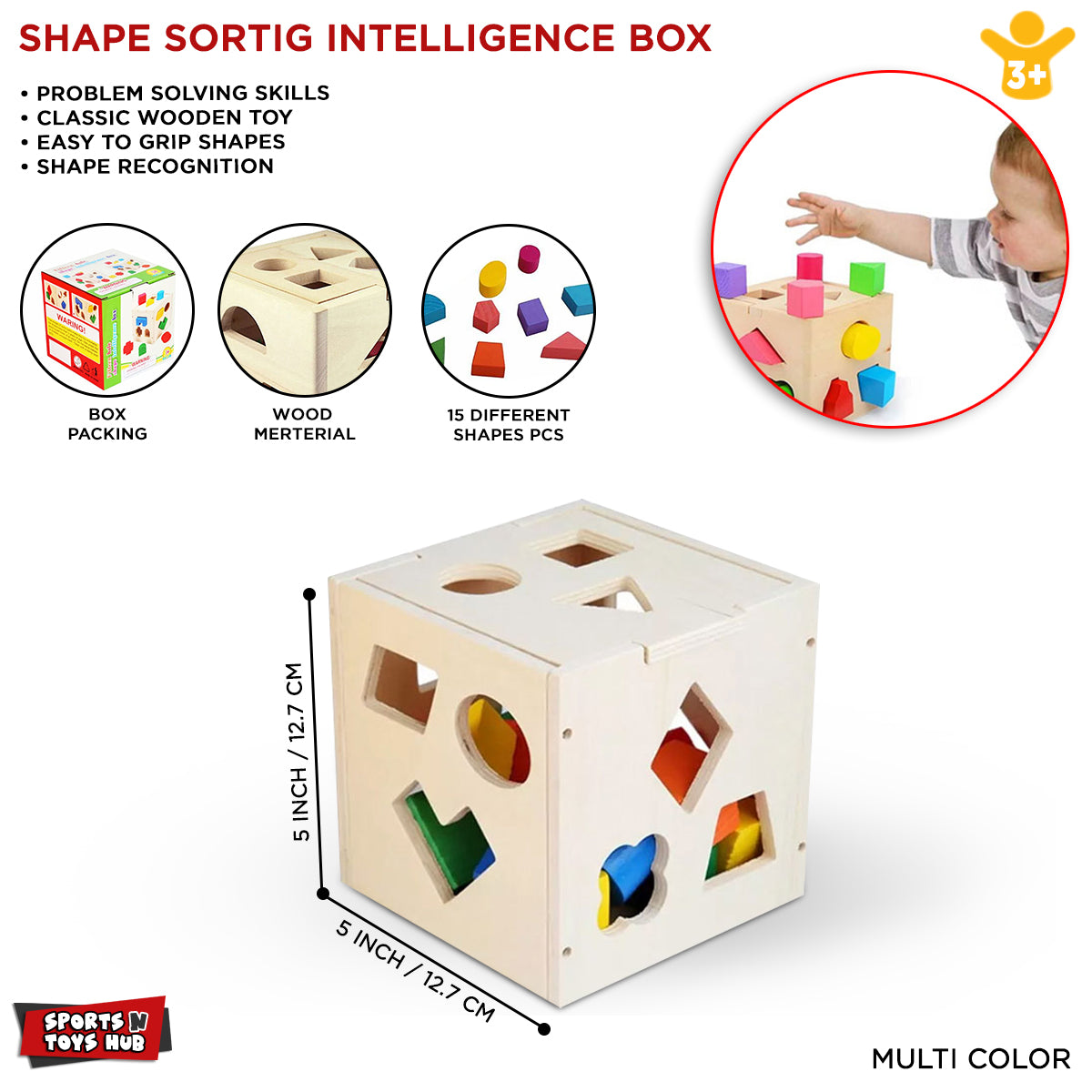 Shape Sorting Intelligent Box