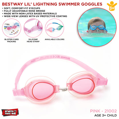 Bestway Swimming Goggles High Style Hydro Splash Swimming Kids Goggles - 21002