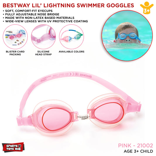 Bestway Swimming Goggles High Style Hydro Splash Swimming Kids Goggles - 21002
