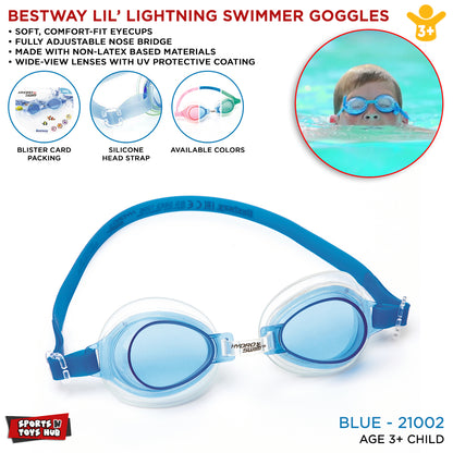 Bestway Swimming Goggles High Style Hydro Splash Swimming Kids Goggles - 21002
