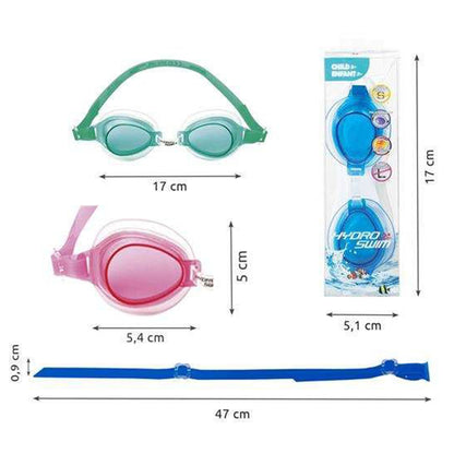 Bestway Swimming Goggles High Style Hydro Splash Swimming Kids Goggles - 21002