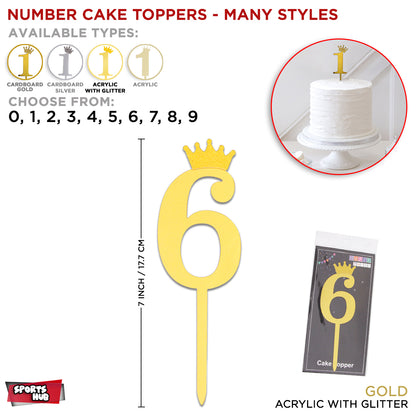 Numbers Cake Toppers Collection