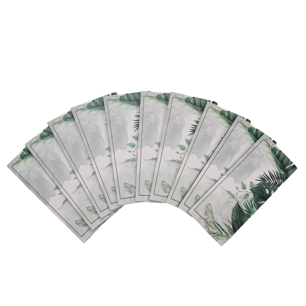 Printed Leaf Pattern Money Envelope