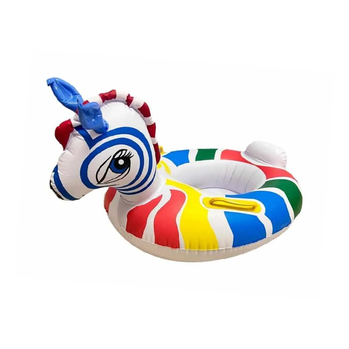Cartoon Character Horse Shape Float Swimming Ring Tube