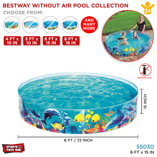 Bestway Fill N Fun Without Air Swimming Pool - 55030