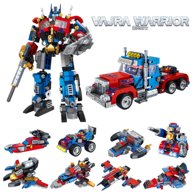 0ptimus 8 IN 2 0ptimus Prime Transformers Building Block – Sports n Toys Hub