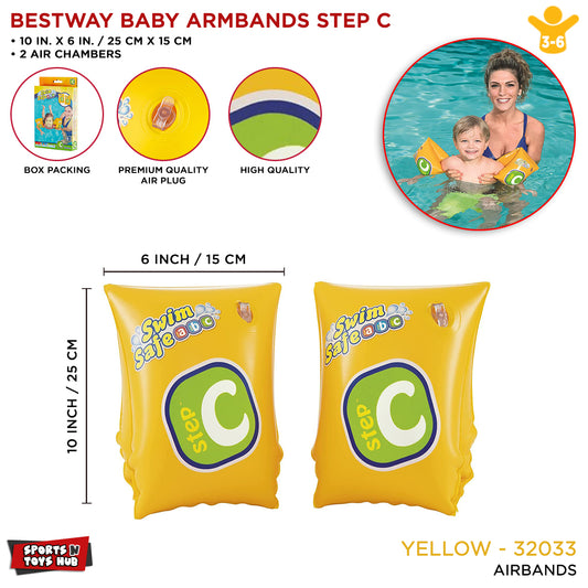 Bestway Swim Safe ABC Step C Baby Armband - 32033
