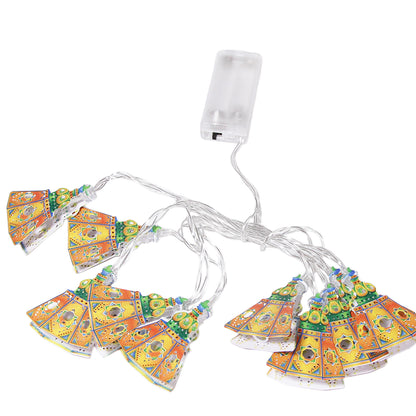 Printed Lantern Shape LED Fairy Light