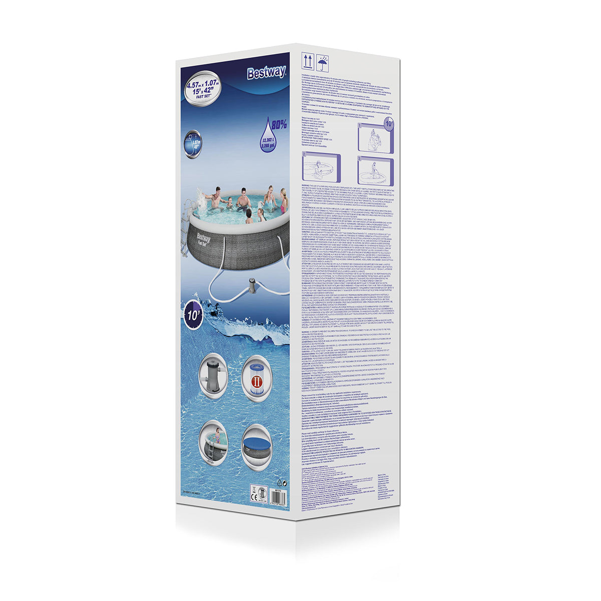 Bestway Fast Set Pools with Filter - 57372