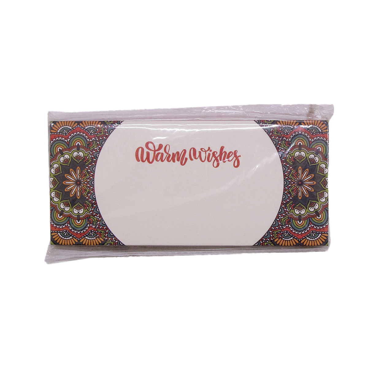 Warm Wishes Flower Pattern Money Envelope