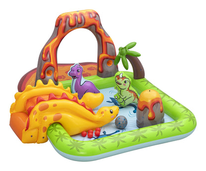 Bestway Volcano Springs Kids Inflatable Water Play Center and Pool 8 FT x 6 FT x 40 IN - 53172