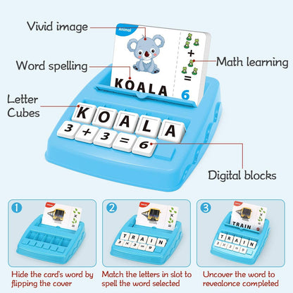 2 In 1 Matching Educational Game