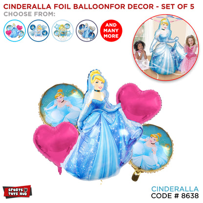 C_i_n_d_e_r_e_l_l_@ Foil Balloon Set