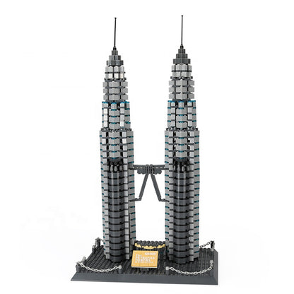 Petronas Twin Towers Construction Building Blocks - 5213