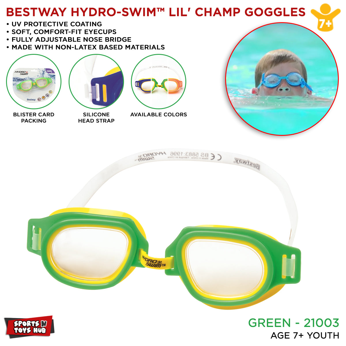 Bestway Swim Goggles Collection - 21003