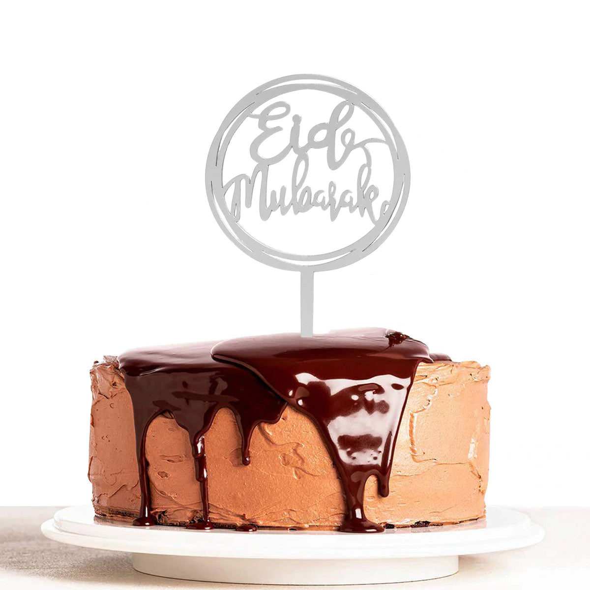 Eid Mubarak Acrylic Cake Topper