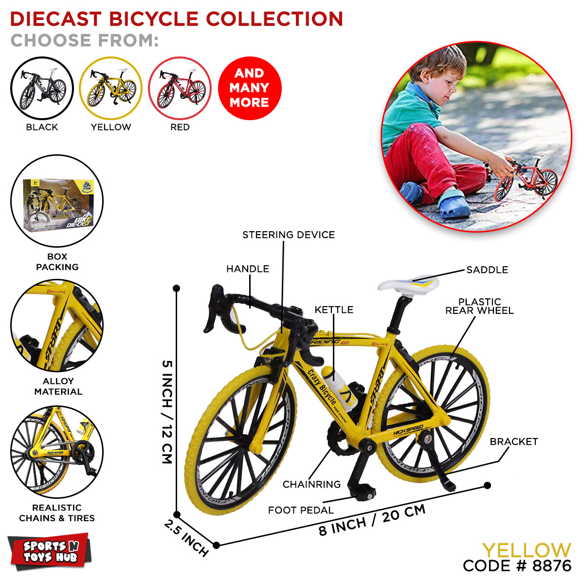 Diecast Bicycle Collection