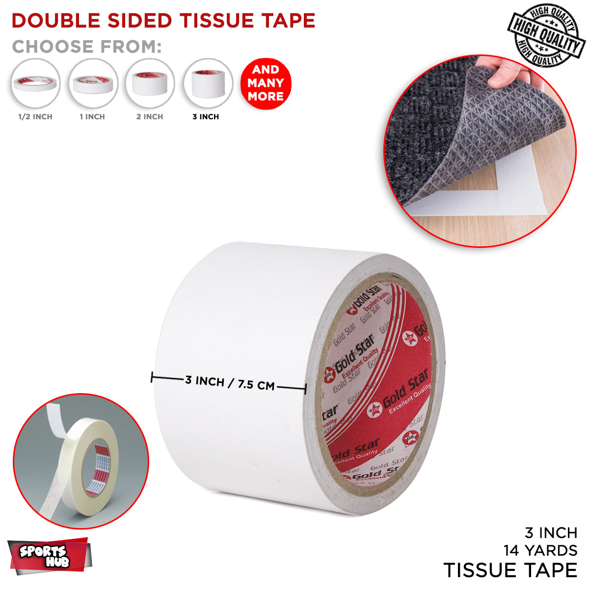 Double Sided Tissue Tape Collection