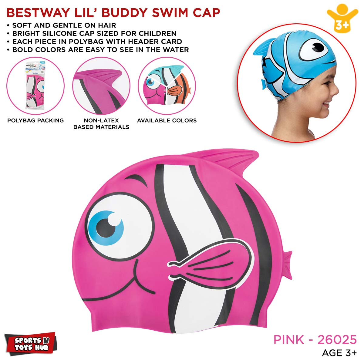 Bestway Silicone Cap Collection - 26025