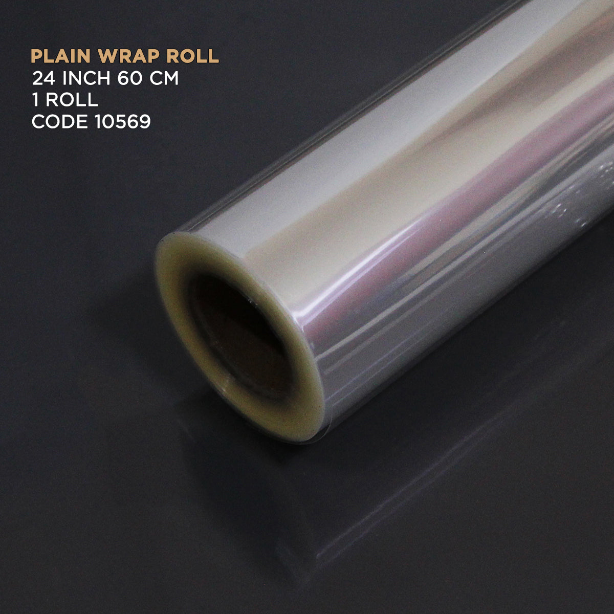 Clear Transparent OPP Cellophane Roll - 24 Inch Width