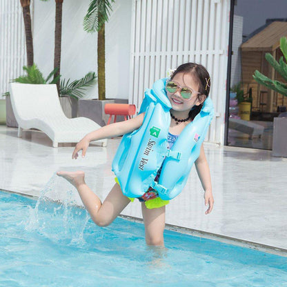 Inflatable Life Jacket for Kids - Medium Size / 6 to 9 Years