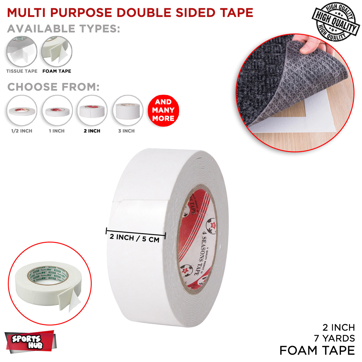 Double Sided Foam Tape Collection