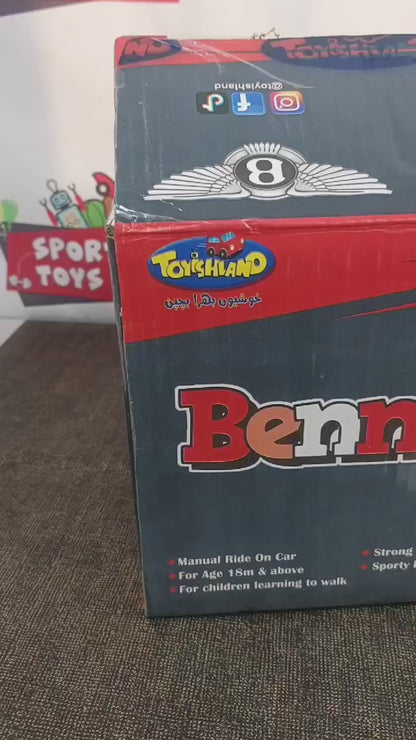 Benny Ride Kids Push Car